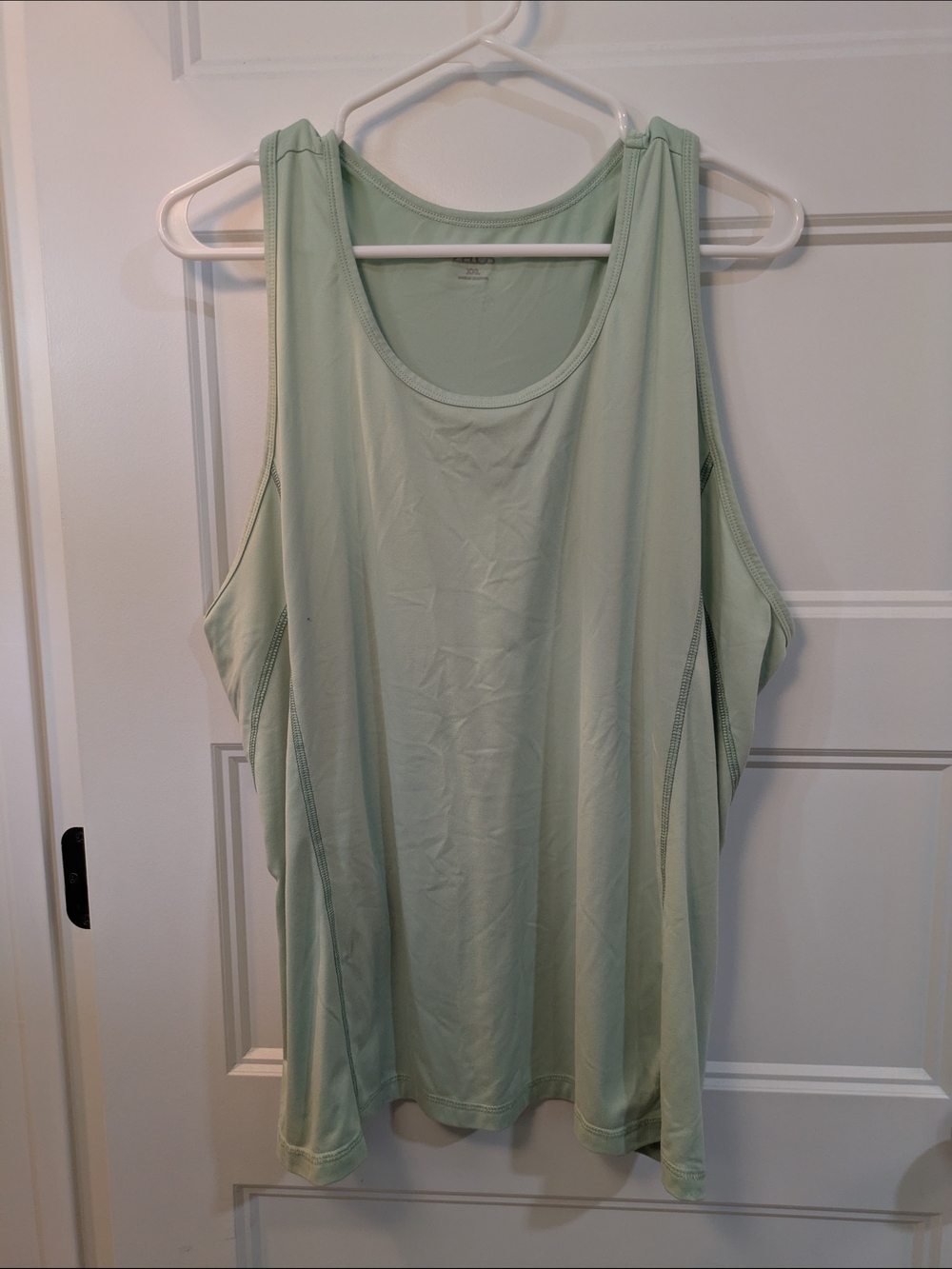 🔴 3/$15 ellos Light Sage Performance Tank Top